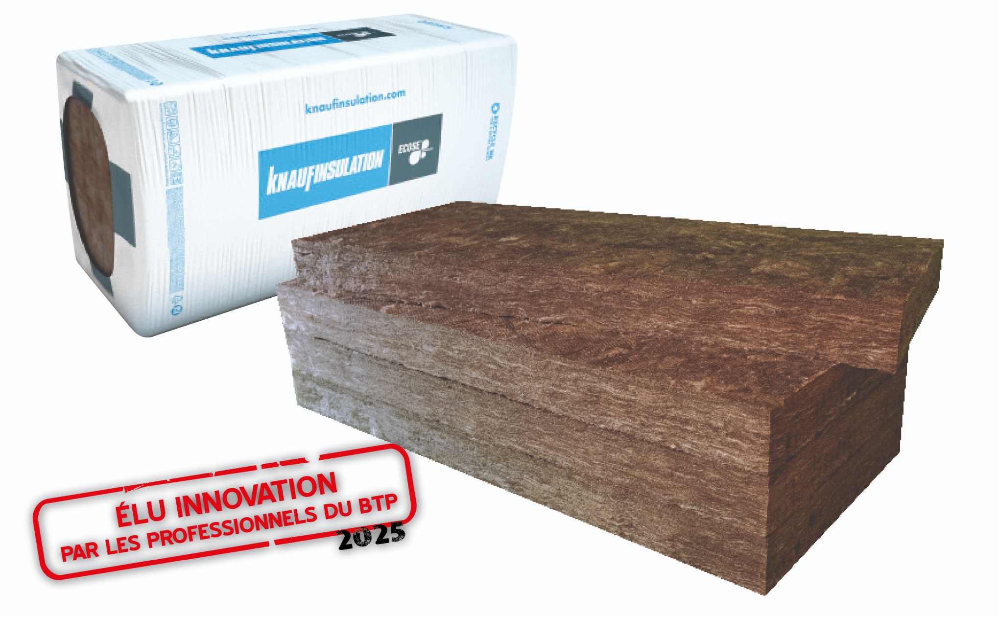 KI Therm 030 P de Knauf Insulation a obtenu le Label &quot;Élu innovation par les professionnels du BTP 2025&quot;